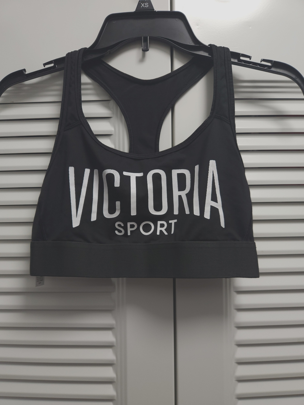 Black Racerback Sports Bra